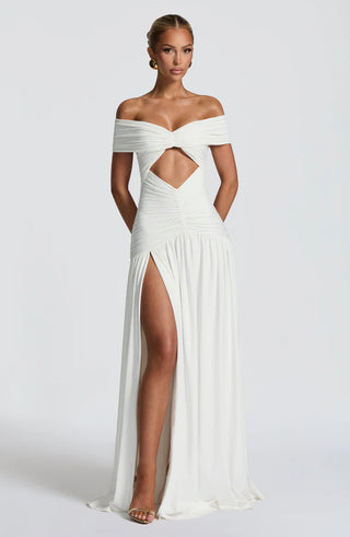 KATHRYN MAXI DRESS - WHITE