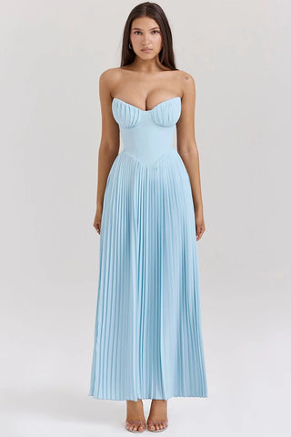 HELENA MAXI DRESS - LIGHT BLUE