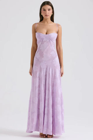MYA MAXI DRESS - LIGHT PURPLE