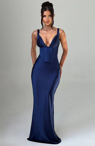 SHAE MAXI DRESS - NAVY