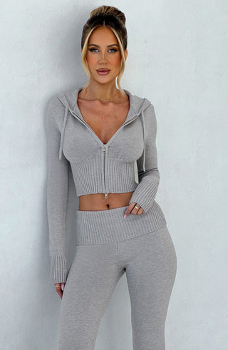 PORTIA KNIT SET - GREY