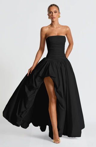 JILIAN MAXI DRESS - BLACK