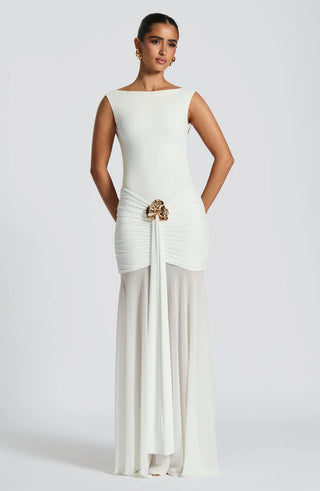 FAE MAXI DRESS - WHITE