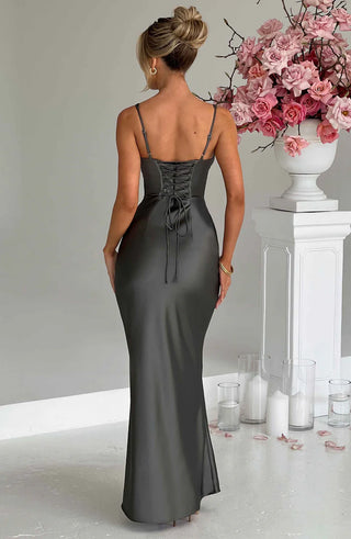 SHAE MAXI DRESS - GREY