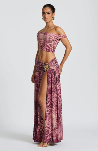 SAIRA MAXI SET - PURPLE