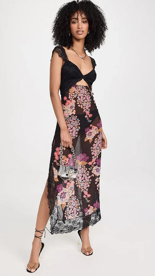 GISELLE MAXI DRESS - FLORAL