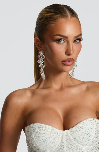 LUMINA EARRINGS - CRYSTAL