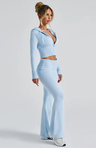 PORTIA KNIT SET - LIGHT BLUE