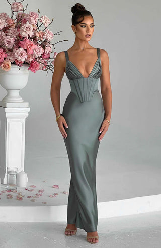 SHAE MAXI DRESS - SAGE