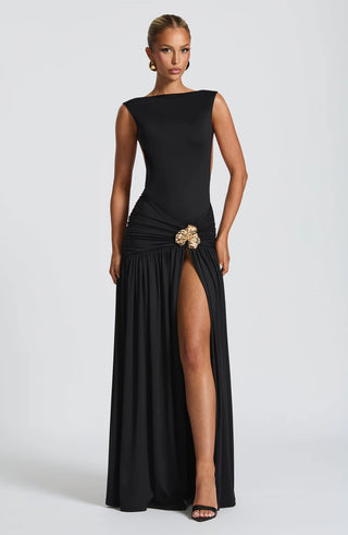 FAE MAXI DRESS - BLACK