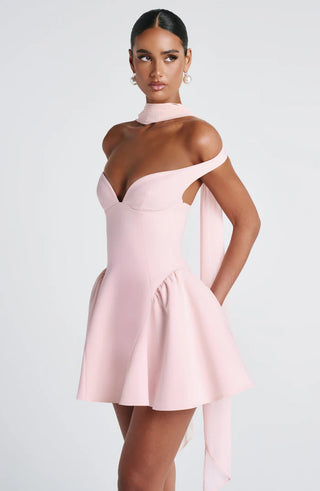 MARLA MINI DRESS - BLUSH