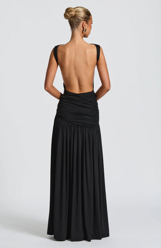 FAE MAXI DRESS - BLACK