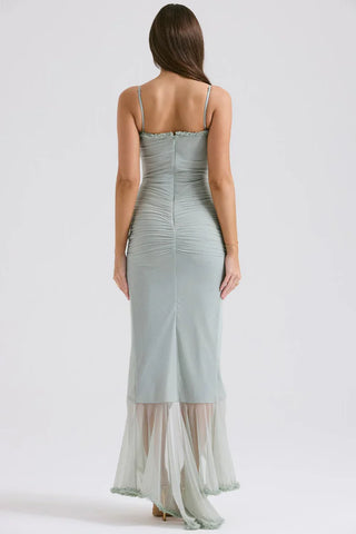 RENATA MAXI DRESS - SAGE