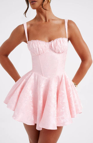 EMELIE MINI DRESS - PINK