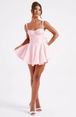 EMELIE MINI DRESS - PINK