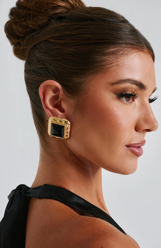 KENNEDY EARRINGS - BLACK