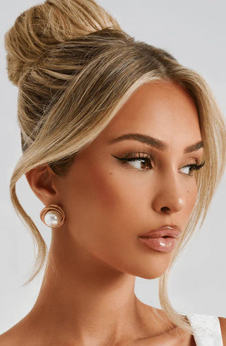 DAVINA EARRINGS - GOLD