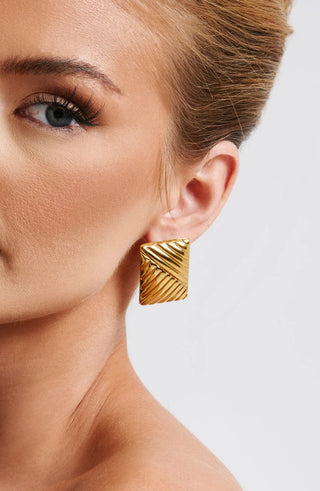 BRONTE EARRINGS - GOLD