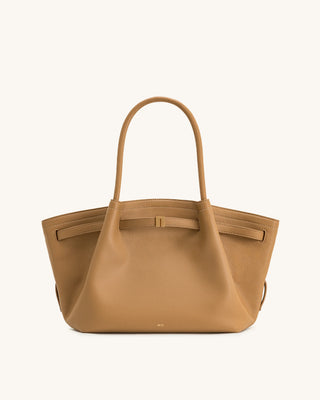 HANA MEDIUM TOTE BAG - LATTE