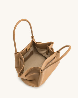 HANA MEDIUM TOTE BAG - LATTE