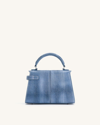 ELISE TOP HANDLE BAG - LIGHT BLUE