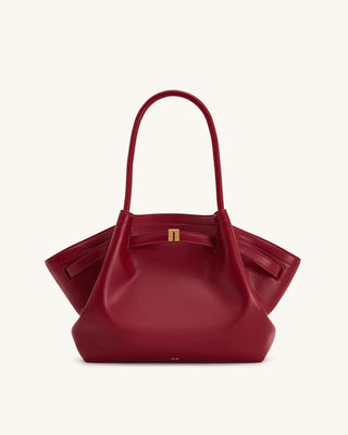 HANA MEDIUM TOTE BAG - WINE