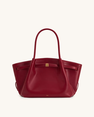 HANA MEDIUM TOTE BAG - WINE