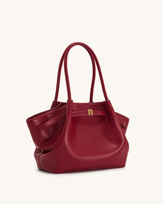 HANA MEDIUM TOTE BAG - WINE