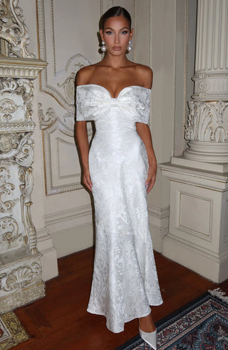 EMBERLY MAXI DRESS - WHITE