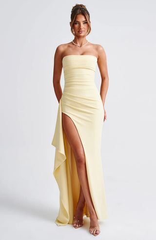 ZAFIRA MAXI DRESS - YELLOW