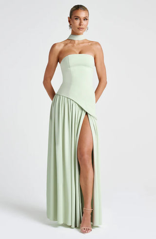 MALIYAH MAXI DRESS  - MINT