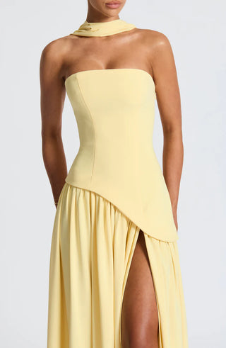 MALIYAH MAXI DRESS  - YELLOW
