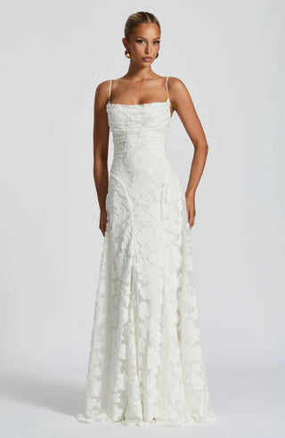 FRANCIS MAXI DRESS - WHITE