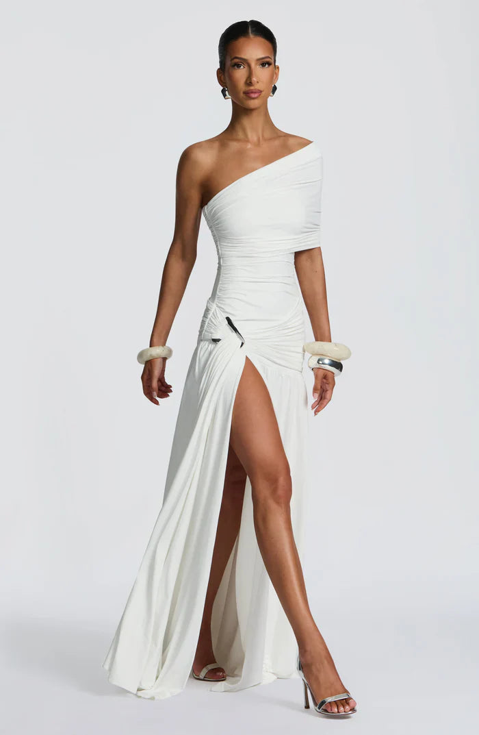 MONICA MAXI DRESS - WHITE