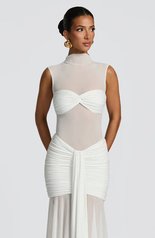 FAE MAXI DRESS - WHITE