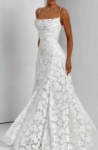 FRANCIS MAXI DRESS - WHITE