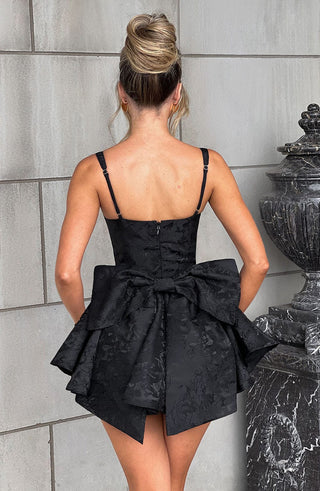 EMELIE MINI DRESS - BLACK