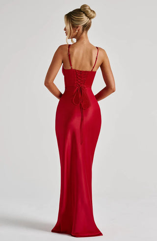 SHAE MAXI DRESS - RED