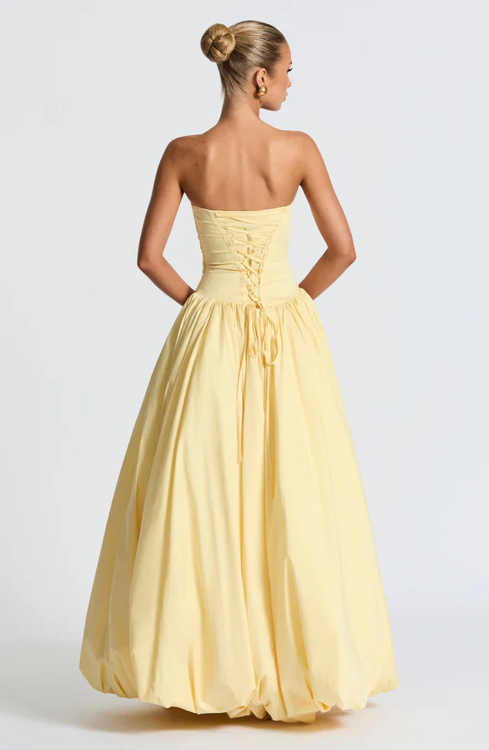 JILIAN MAXI DRESS - YELLOW