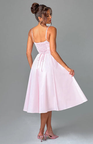 MARIELLA MIDI DRESS - PINK