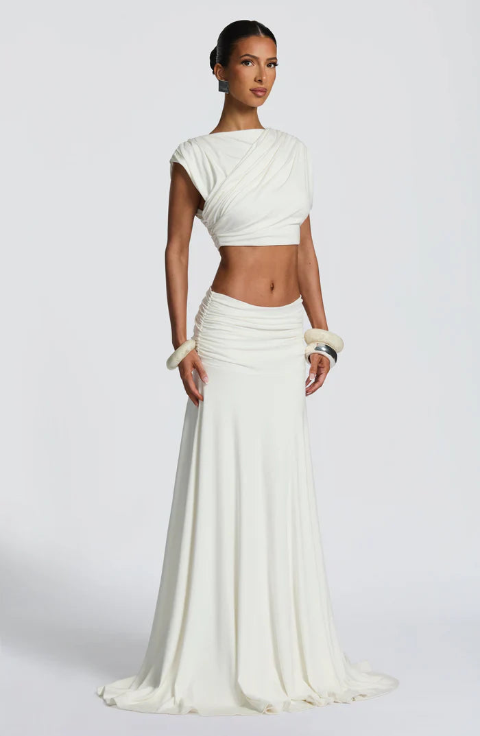PAIGE MAXI DRESS - WHITE