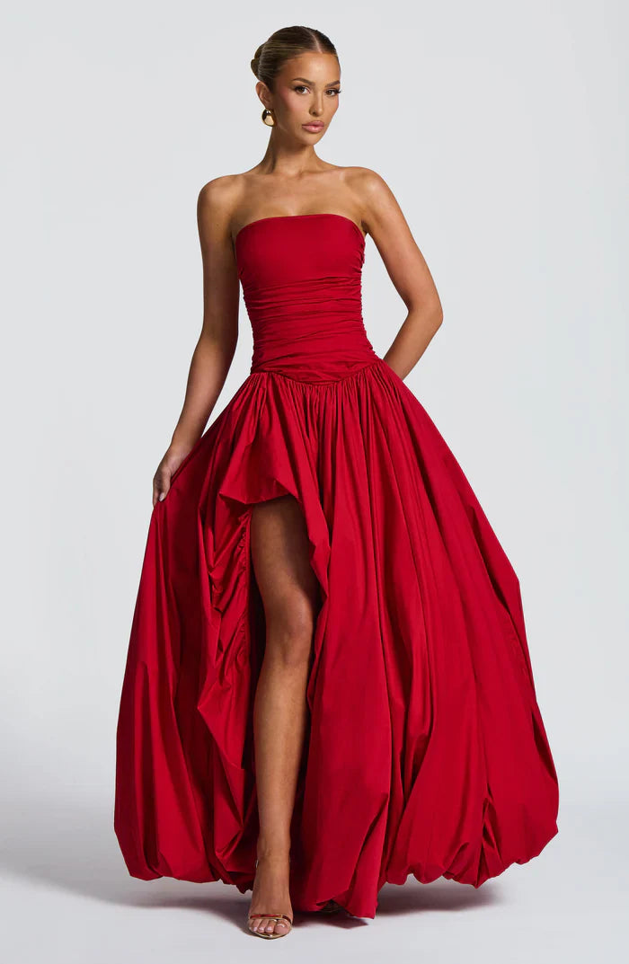 JILIAN MAXI DRESS - RED