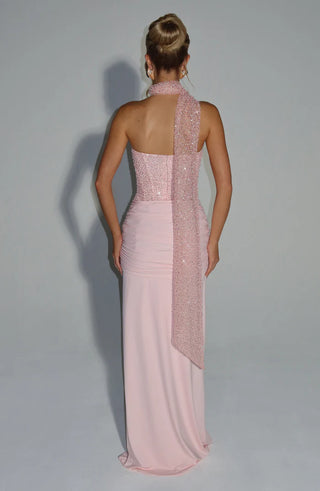 CARINA MAXI DRESS - BLUSH