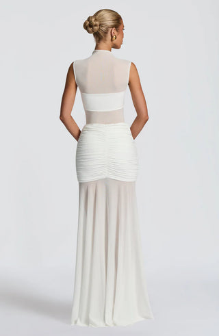 FAE MAXI DRESS - WHITE