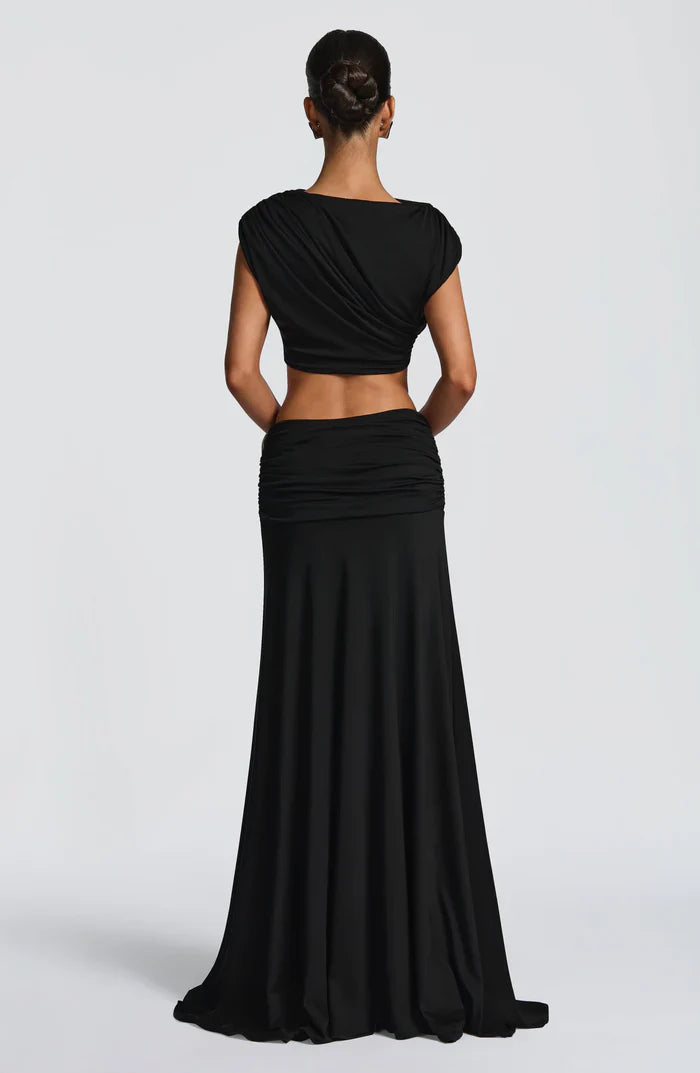 PAIGE MAXI DRESS - BLACK