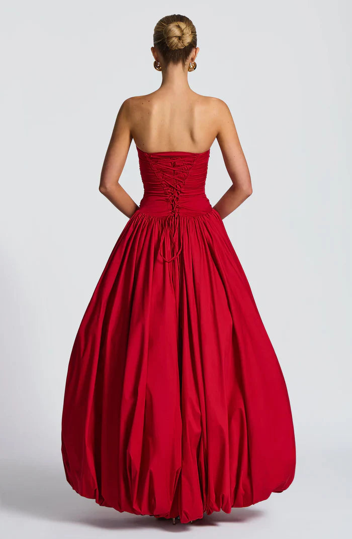 JILIAN MAXI DRESS - RED