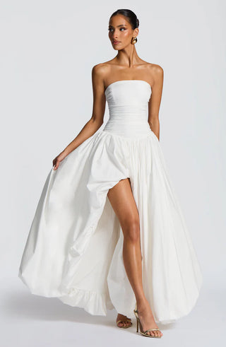 JILIAN MAXI DRESS - WHITE