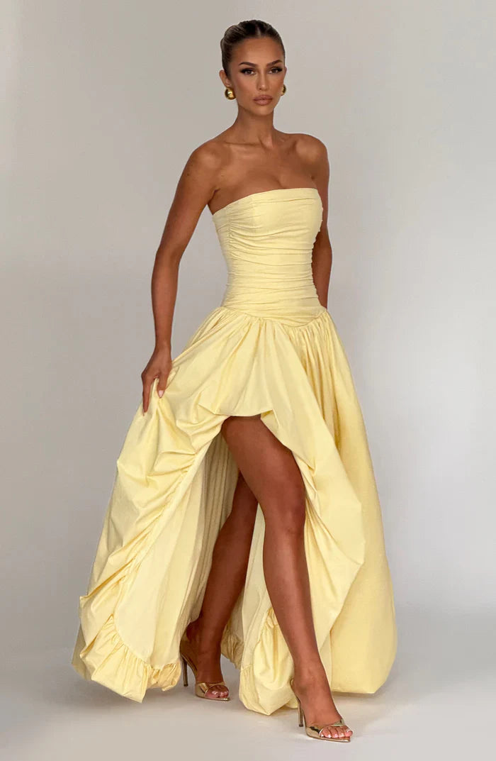 JILIAN MAXI DRESS - YELLOW