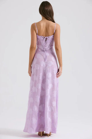 MYA MAXI DRESS - LIGHT PURPLE