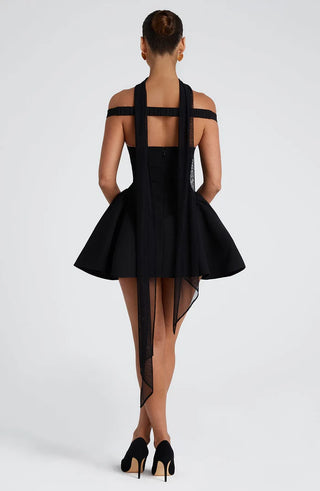 MARLA MINI DRESS - BLACK